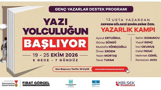 Büyükşehir, Deprem Bölgesindeki Genç Yazarları ‘Yazarlık Kampı’nda Buluşturuyor